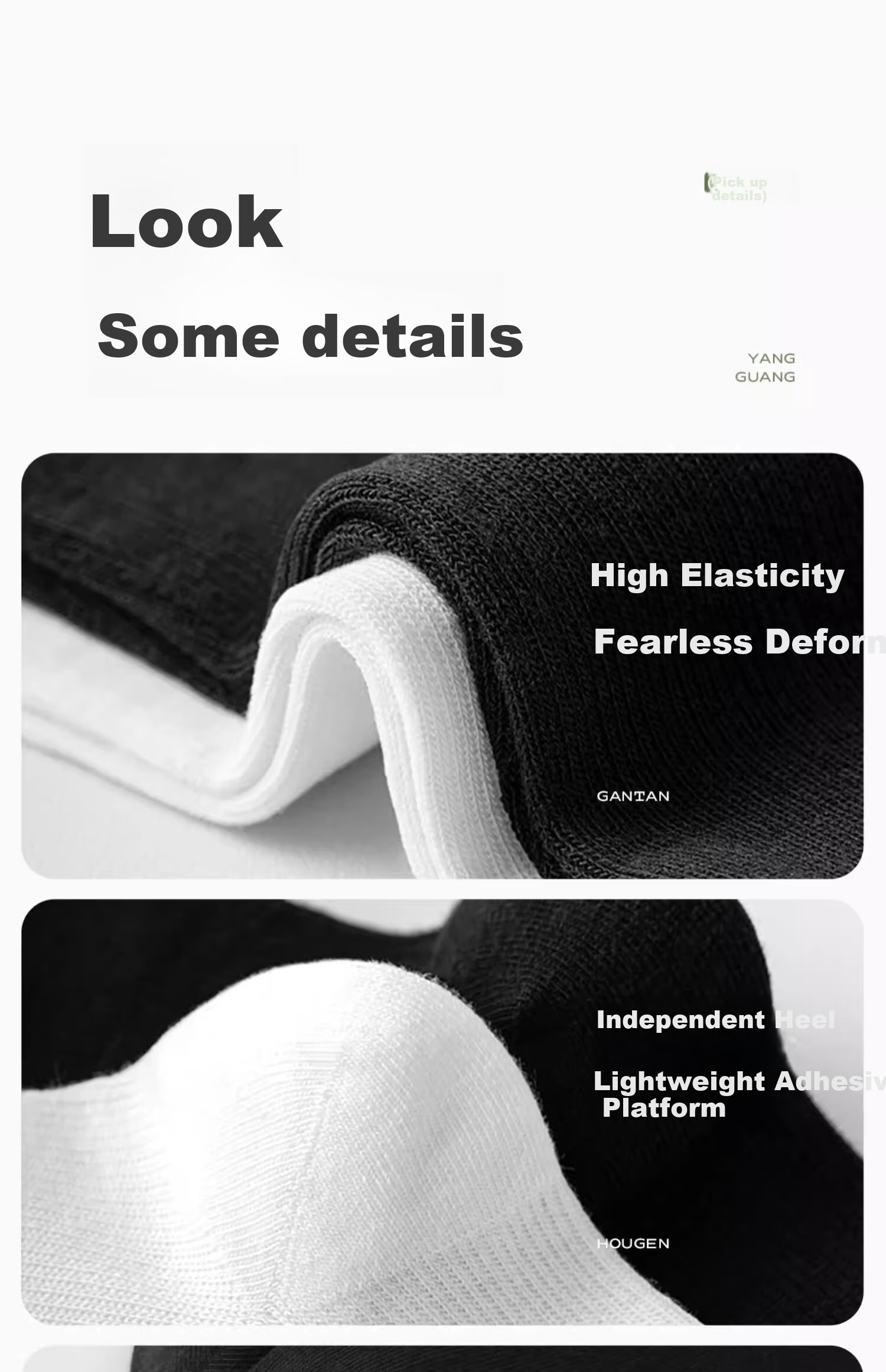 Shiwaji High-Pressure Calf Socks for Women, Spring And Summer Strong Compression JK Socks, Over-Knee Socks, Spring And Autumn Black Thigh-High Socks 25
