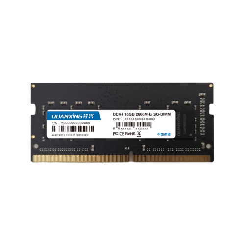 Quanxing 16GB DDR4 2666MHz Laptop RAM Single Stick Student Office Upgrade Stable Compatible High-Performance Memory S2666