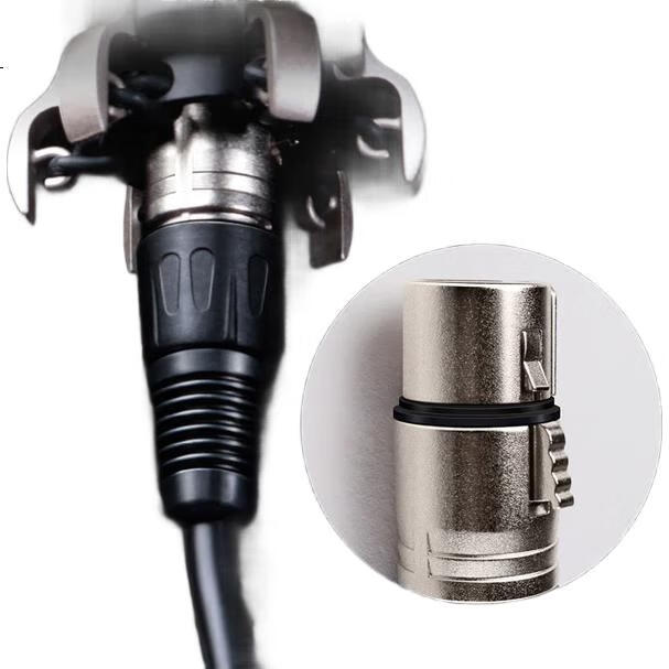 Кабель Aiken (ICON) XLR Male to Female, 2 метра, профессиональный аудиокабель для звуковых карт и микрофонов