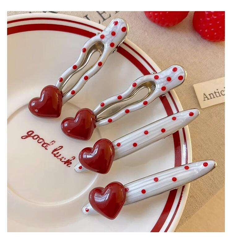 MKING PRETTY Zhao Lusi Soft Silicone Shark Clip Hair Clamp Non-Pinch Hair Clip New Women's Hair Accessories 8