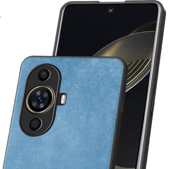 Чехол HotFire для Huawei Nova 11 / Nova 12 Vitality Edition, кожаный, противоударный, черный