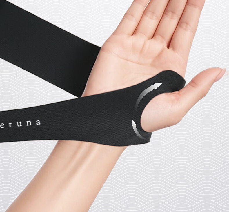 SERUNA Japanese Wrist Support Brace for Tendonitis, Wrist Strain, Sprain, Warmth, Unisex Sports Wristband for Badminton and Volleyball 7