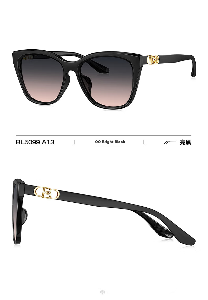 BOLON Sunglasses for Men And Women, Polarized Versatile UV Protection Retro Cat-Eye Sunglasses BL5099 C90 7