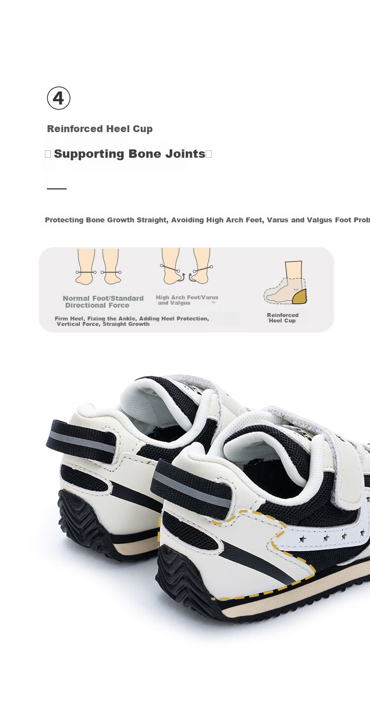 Kids.ing Cadixing Children's Sports Shoes, Boys' Autumn School White Sneakers, Forrest Gump Shoes for Girls, Big Kids' Breathable Soft-Soled Shoes 8