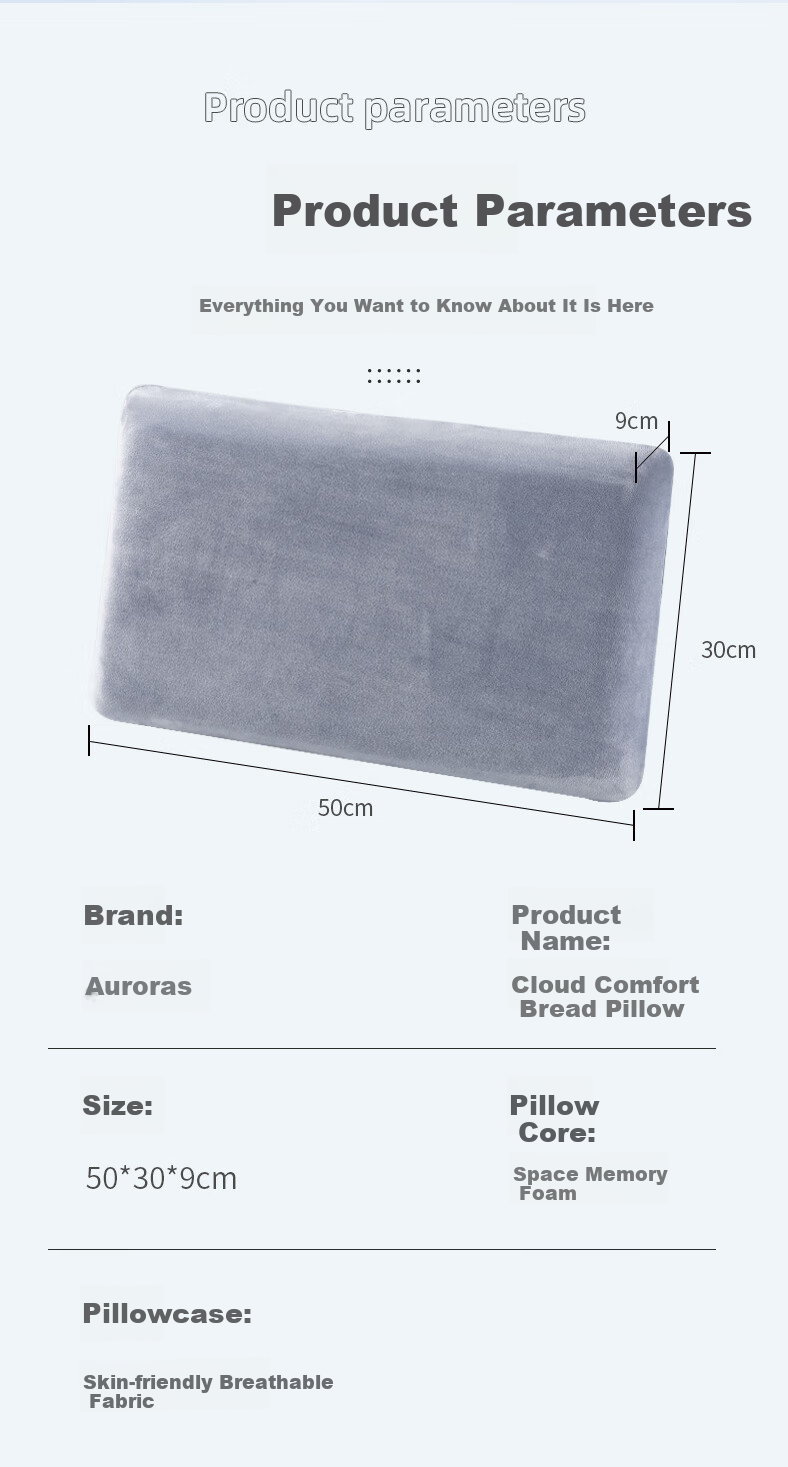 Aeromax Memory Foam Pillow, Deep Sleep Pillow, Cloud Comfort Hotel Pillow, Cervical Pillow, Pillow Core, Neck Protection, Sleeping Adult-Specific Pillow 16