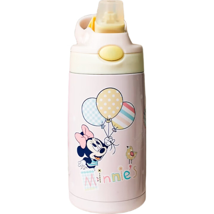 Детская термокружка Contigo Disney Minnie, 400 мл, нержавеющая сталь, с клапаном "One-touch quick start", для детей
