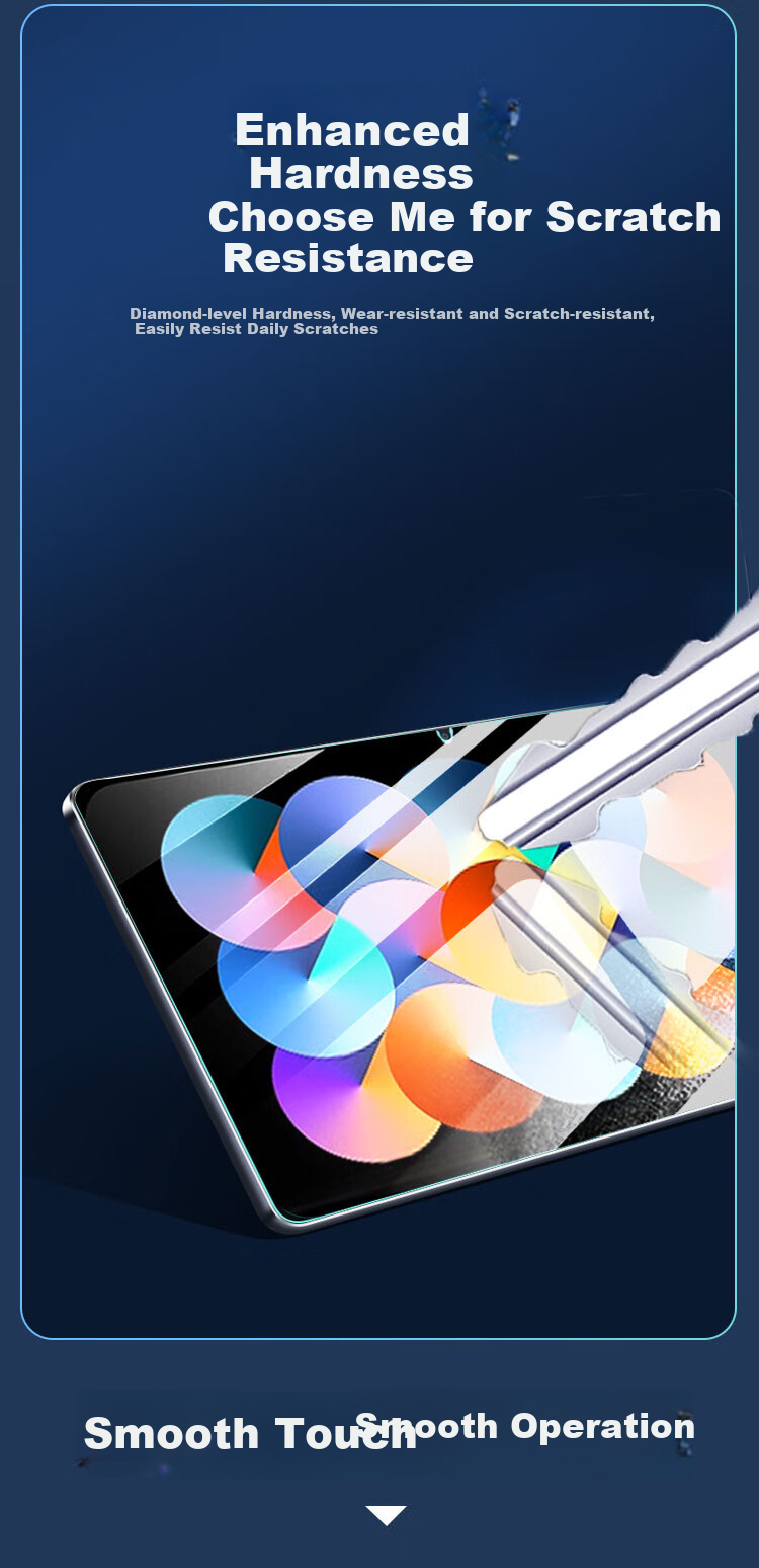 Cooler Master Tempered Glass Screen Protector for Redmi Kpad2 8.8-inch Redmi Tablet Full Coverage Ultra-Thin HD Explosion-Proof Anti-Fingerprint Film 3