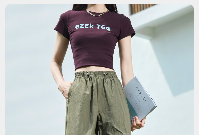 ESE-Y Quick-Dry Cooling Cargo Pants for Women, 2025 Summer New Style, Sun Protection Thin Wide-Leg Loose Paratrooper Pants, Gray And White, Size 28 41