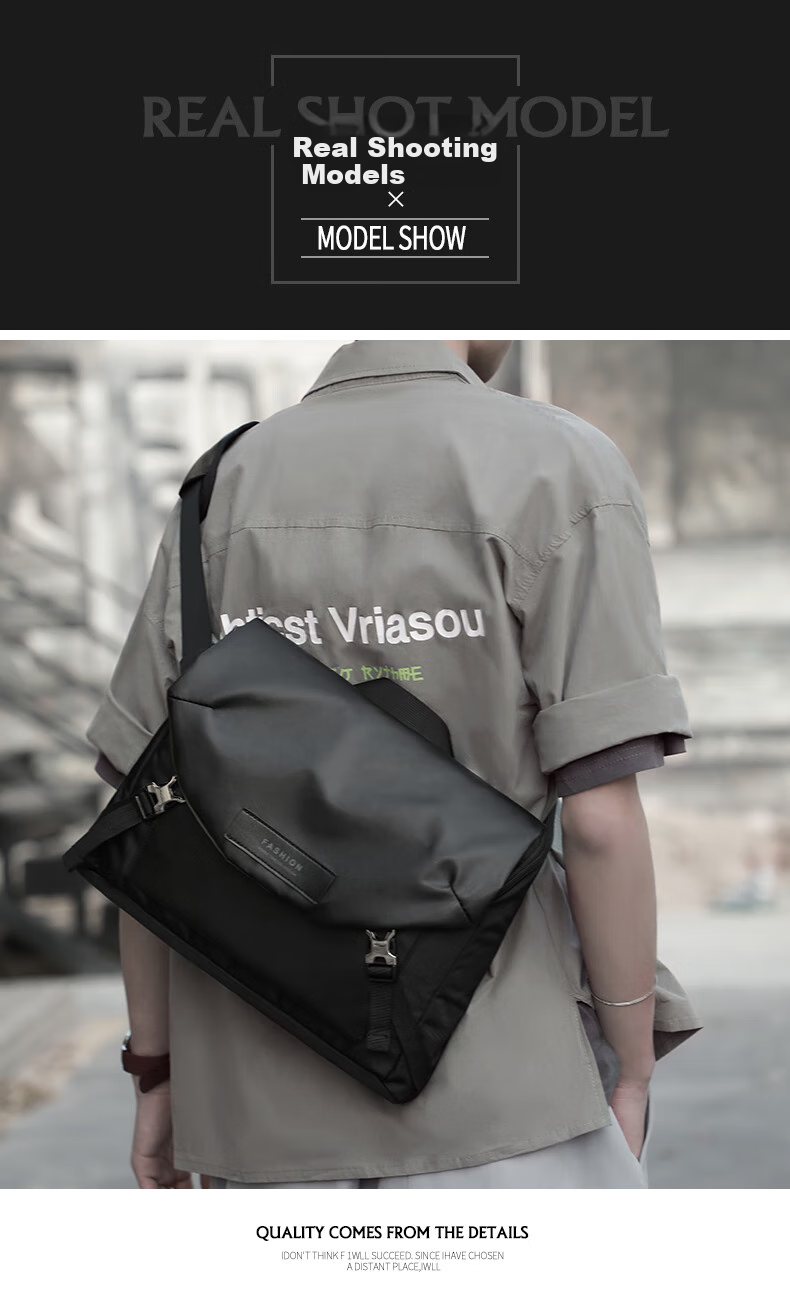 Viney Crossbody Bag, Men's Simple Shoulder Bag, Fashionable Trendy Cycling Messenger Bag, Versatile And Stylish Backpack for Me 9