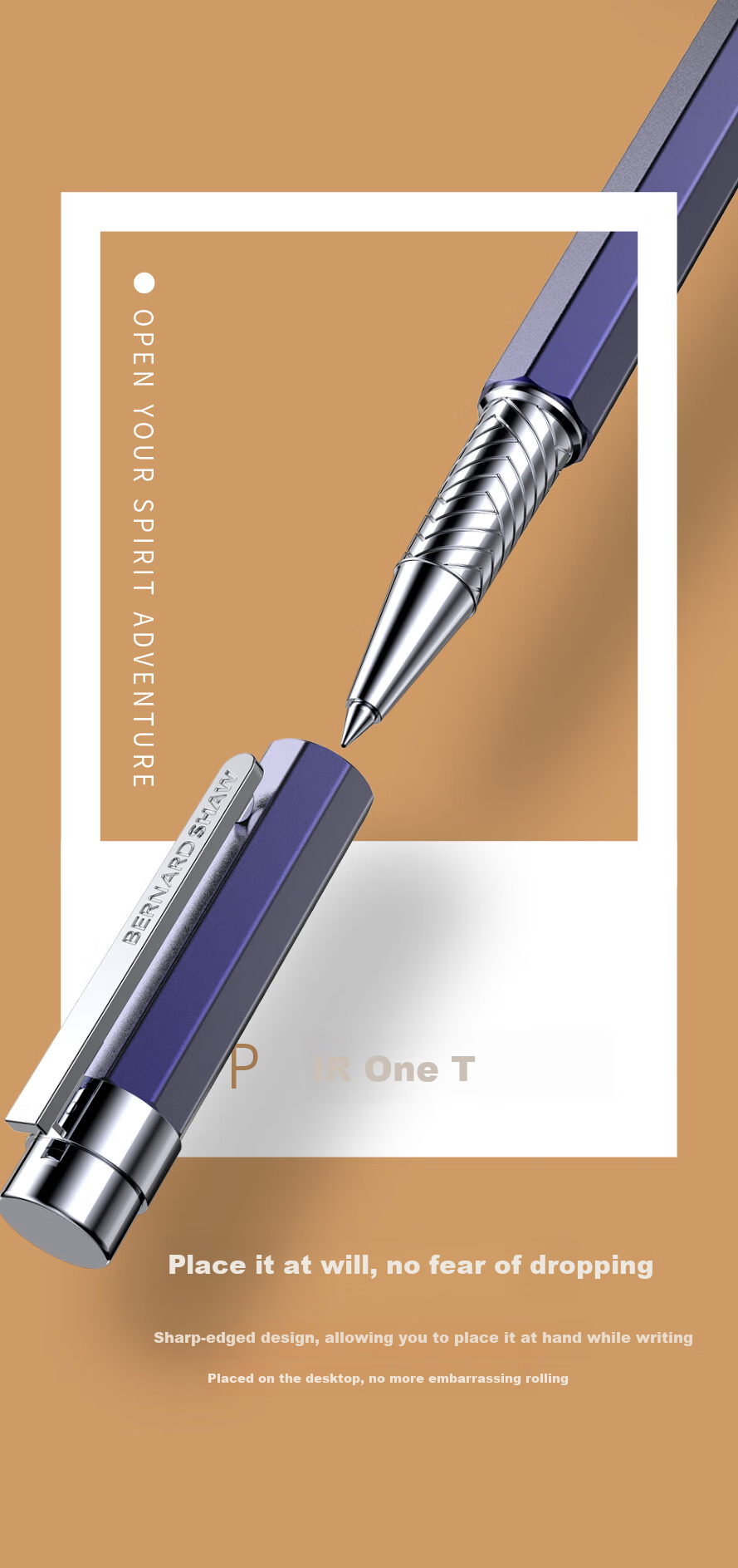 Bernard Shaw Mid-Autumn Festival And National Day Gift Ballpoint Pen, High-End Luxury [Spirit] Lavender Purple Ultimate Refill Gift Box Set, Premium Business Office Signing Pen Gift 3