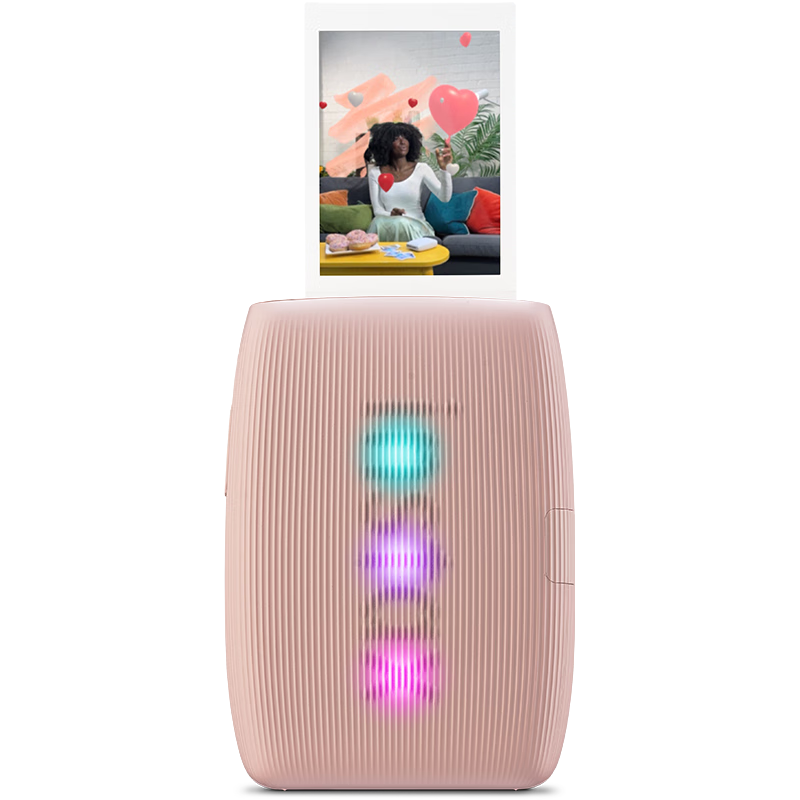 INSTAX Fuji INSTAX Mini Link3 Smartphone Photo Printer, Rose Pink, Single Machine Standard Configuratio