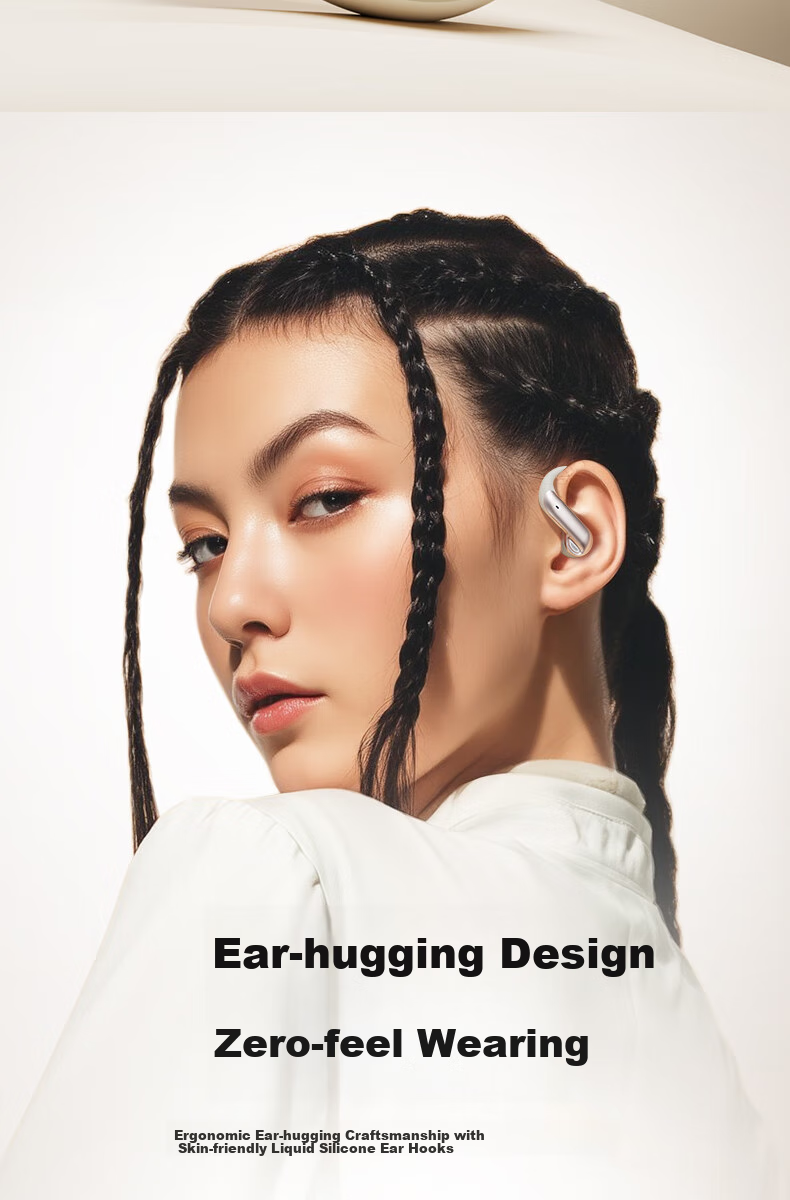 Holy Serpent Tianqin [15% Refreshing Subsidy], Bluetooth Earphones, Over-Ear Style, Latest 2026 Model, Wireless Sports Open-Style Running Headphones, Not In-Ear Bone Conduction Concept, Ranked Top Te 6