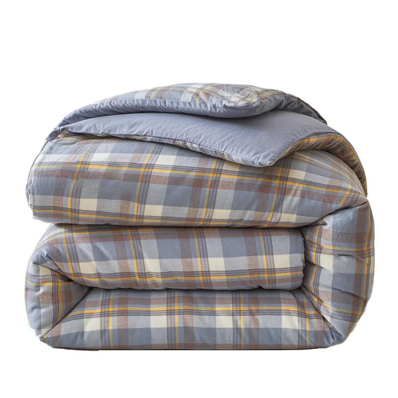 MUJI 100% Cotton Quilt A-Class Detachable All-Cotton Quilt Cover 2-in-1 Spring and Autumn Quilt Air Conditioning Cotton Quilt 6 Jin 200*230cm