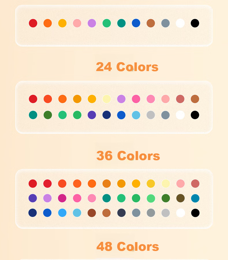 Yuji Direct Liquid Acrylic Markers with Soft Tips, 24-Color Set, No Pressing Required, Washable, Non-Bleeding, Stackable, for Students' Hand-Drawn Art, Specialized Drawing Watercolor Pens And Brushes 14