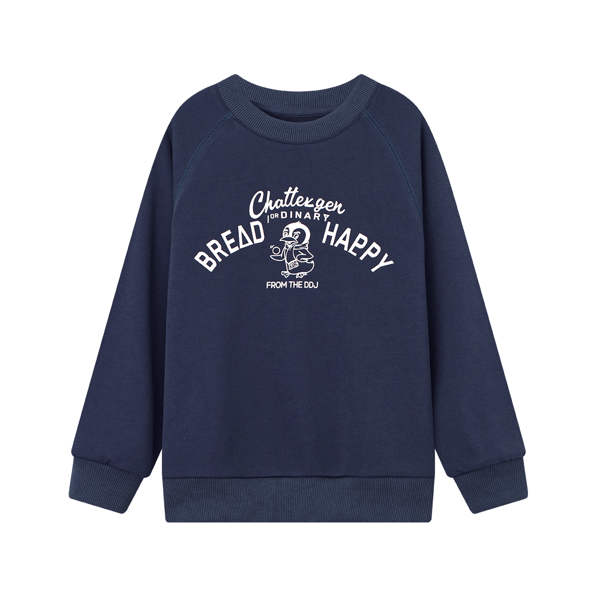 Duoduo Home [Little Penguin Print] Boys' Sweatshirt Spring and Autumn Casual Round Neck Long Sleeve Sports Top for Kids