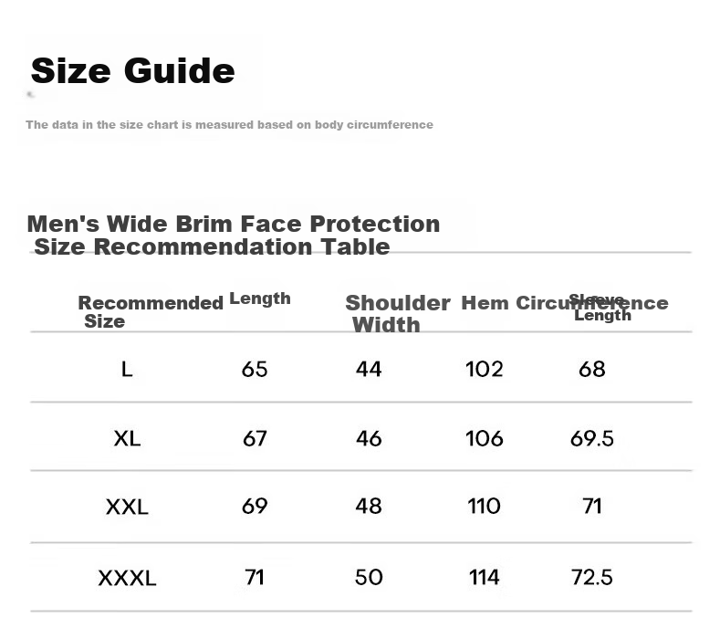 OhSunny Sun Protection Jacket for Men, Face-Covering Breathable Quick-Dry UV-Resistant Hooded Coat SMC5M165E Dark Night Black L 6