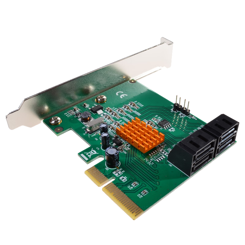 Magic Capricorn Desktop Four-Port RAID Card PCIe x4 to SATA 3.0 Array Card RAID0/1/10 Adapter MC2688