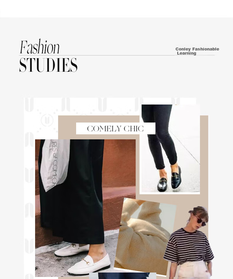 COMELY Genuine Leather Loafers for Women, Spring And Summer New Style, Sheepskin Flat Slip-On Shoes, Comfortable Versatile Leather Shoes, Black, Size 40 13