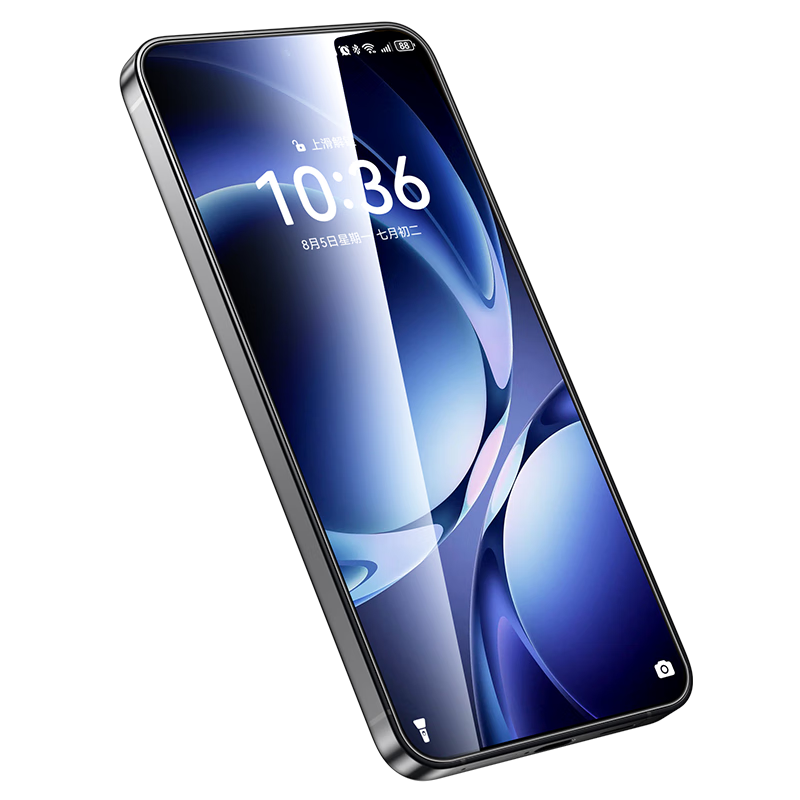 BIAZE [Triple Enhanced 2 Pieces] for Redmi K80 Pro, Tempered Glass Screen Protector, Xiaomi Turbo 4 Pro Phone Film, Anti-Scratch Fingerprint Unlocking Glass Protection JM702