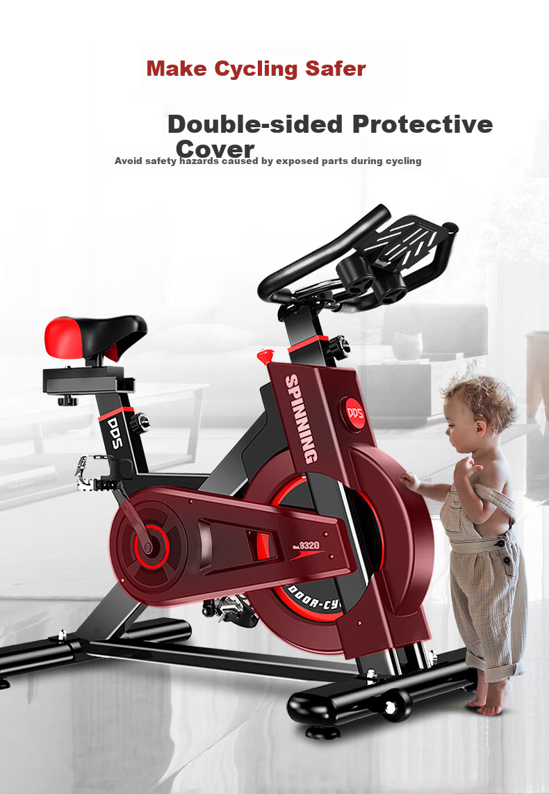 DDS Exercise Bike, Home Fitness Equipment, Indoor Cycling Machine, Workout Bicycle, Fitness Gear DDS9320 11