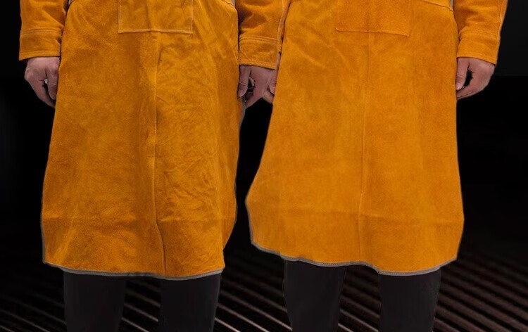 Minggu Leather Welding Fire-Resistant Foot And Leg Guards, Welder Foot Covers Protective Foot Covers Wear-Resistant Heat Insulation Anti-Spatter 3
