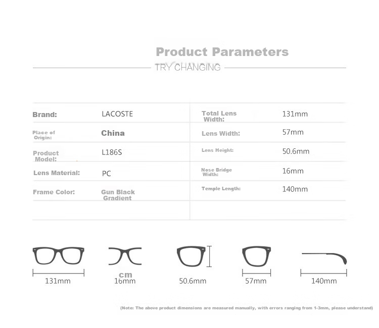 LACOSTE Unisex Stylish Polarized Sunglasses for Men And Women, Suitable for Cycling, Outdoor Activities, Commuting, And Driving 4
