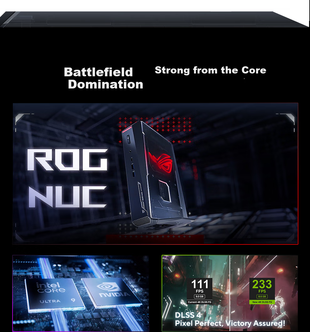ROG NUC 2025 Gaming Mini PC Dedicated Graphics High-Performance AI Desktop (Ultra 9-275HX 32GB 1TB RTX5070TI) 6
