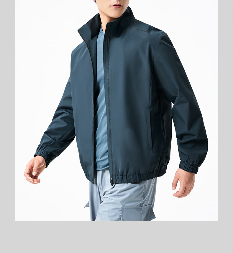 361° Men's Jacket, Spring And Summer, Water-Repellent, Stand-Collar, Sports Outdoor Jacket, Windbreaker for Men, 652534603-1 25