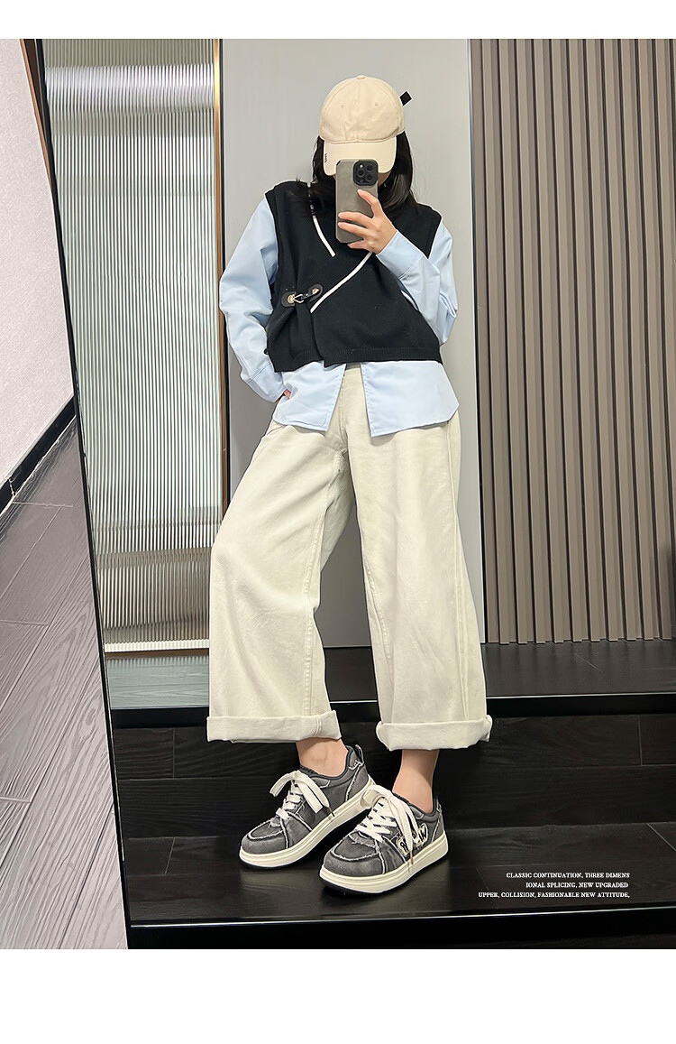 Warrior Women's 2026 Spring Autumn Fashion Sneakers Classic Versatile Retro Casual Shoes Dark Gray Size 38 17