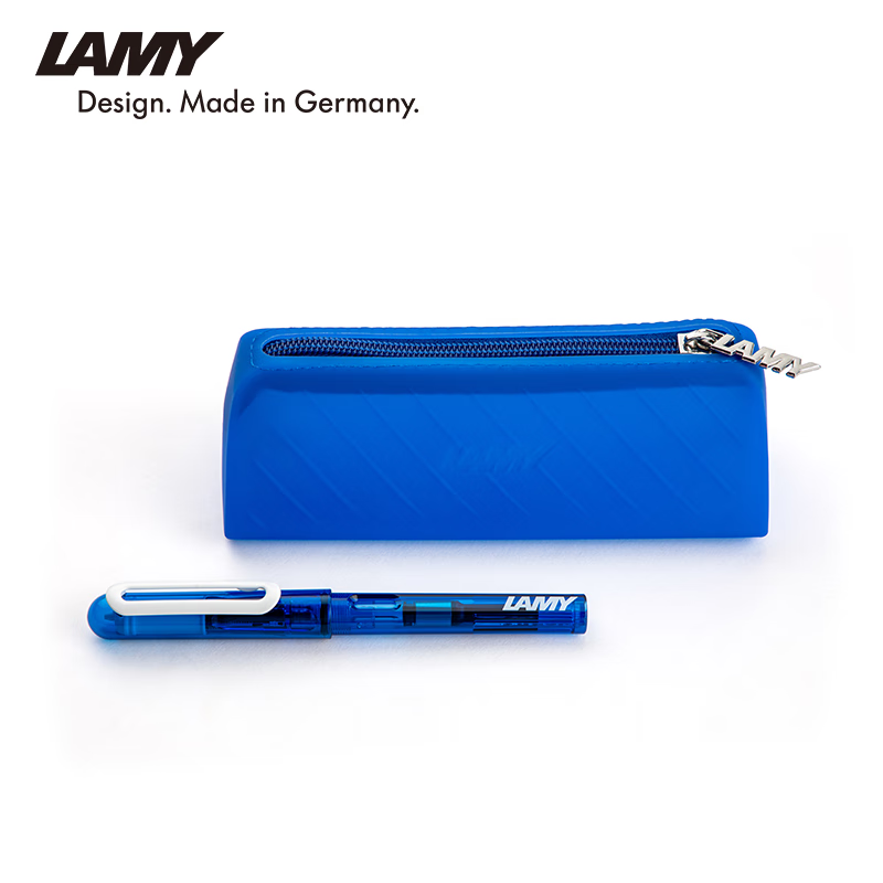 LAMY Fountain Pen [National Day Gift] Balloon Series Ink Pen for 6-12 Year Old Elementary School Students, Third Grade Handwriting Practice, Hard Pen Calligraphy Posture Correction Fountain Pen Holiday Gift Blue