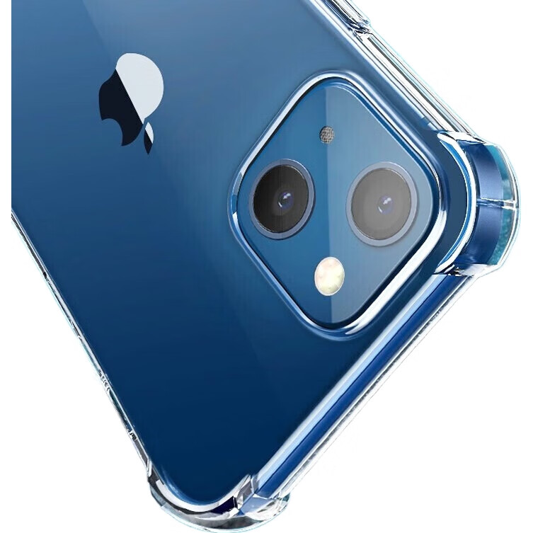 Чехол Kelleia для iPhone 13, противоударный TPU с воздушной подушкой, прозрачный, 6.1 дюйма