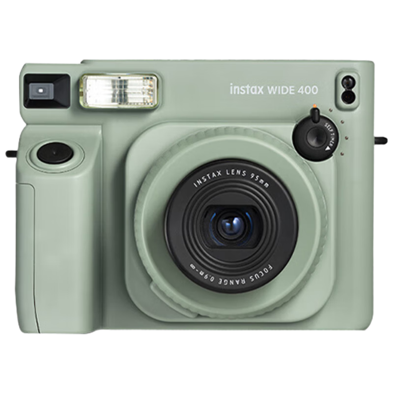 FUJIFILM instax WIDE 400 Instant Film Retro Camera Obsidian Black International Version