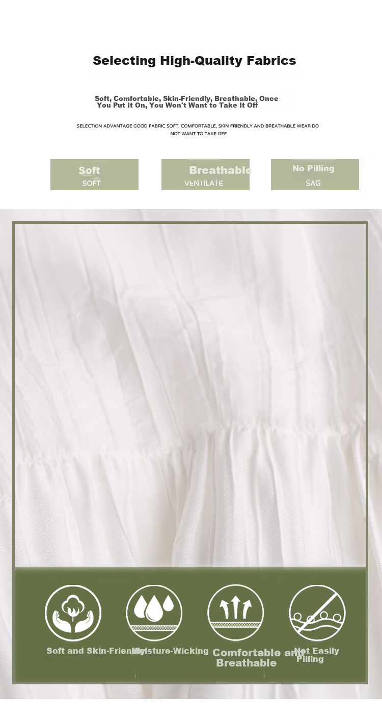 Ziyouxi White Cake Skirt for Women, Spring And Summer 2026 New Style, High-Waisted Long A-Line Skirt, Gentle Loose Puffy Skirt 3