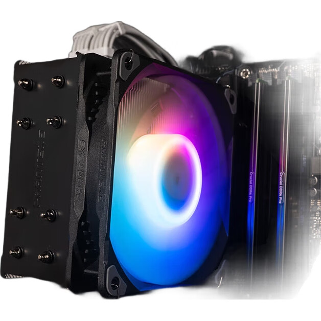 Кулер для процессора PHANTEKS Polar S4, башенный, 4 тепловые трубки, ARGB вентилятор, высокая производительность