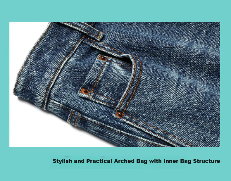 ESE-Y Spring 2025 New Slim-Fit Straight-Leg Jeans for Women with Four-Way Stretch, Slimming Effect, Ankle-Length, Denim Blue, Size 27 13