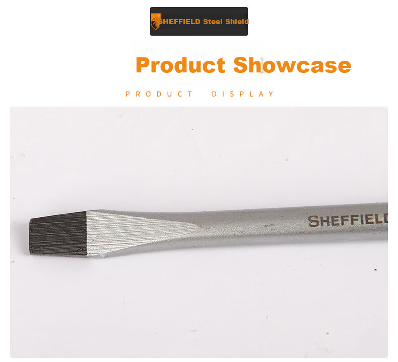 Gangdun SHEFFIELD S056112, Double-Color Handle Flathead Screwdriver, 6×40mm 4