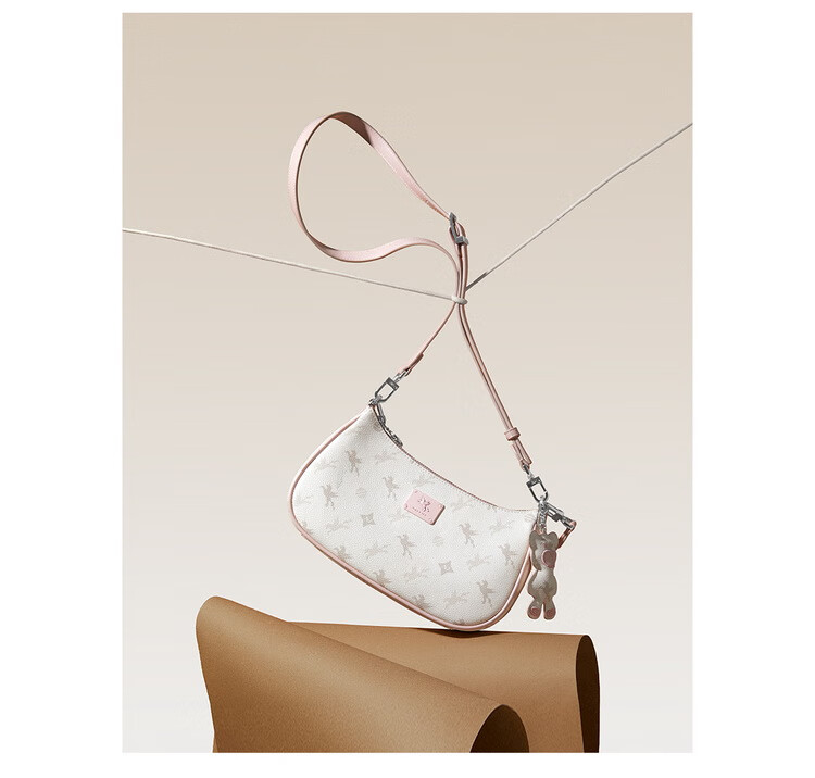 NUCELLE Pegasus Crescent Bag, 2026 Light Luxury Niche Underarm Dumpling Bag, Shoulder Crossbody Women's Bag, Valentine's Day Birthday Gift for Wome 7