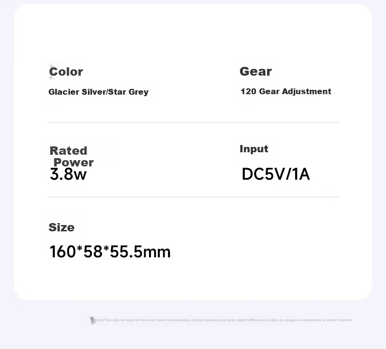 Azeada [2026 New Model | 120-Speed Powerful Airflow] High-Speed Handheld Fan, Mini Portable Desktop USB Fan, Neck-Hanging Long Battery Life Personal Small Electric Fan for Student Dormitory And Office 21