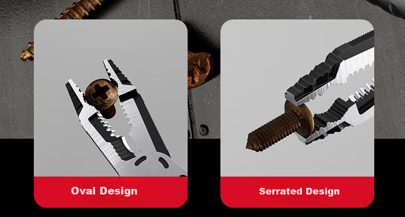 DELIXI Sliding Thread Screw Extractor, Multi-Functional Broken Screw Remover, Carp Fish Screw Extractor, Sliding Thread Removal Tool 5