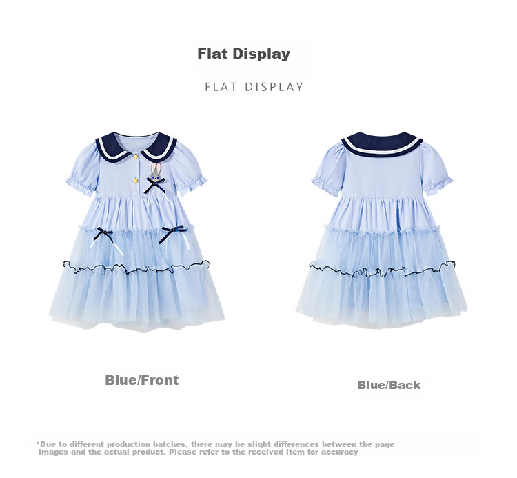Disney Girls Elsa Princess Dress Autumn 2025 New Arrival Girls' Dress 4
