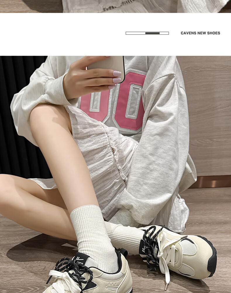 Warrior Official Women's Shoes 2026 Summer New Soft Sole Lightweight Sports Sneakers for Women Pink Beige Size 38 5