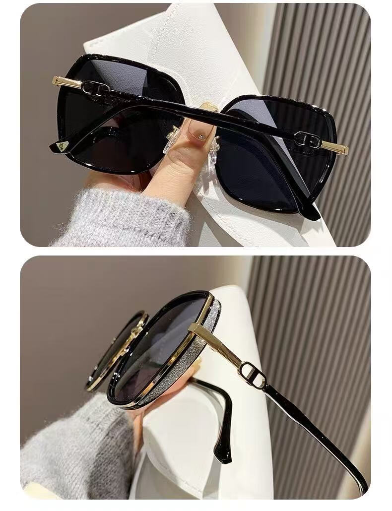 AMORAYS 2026 New Women's Sunglasses High-End UV Protection Polarized Driving Sunglasses Back to School Pink Purple 1