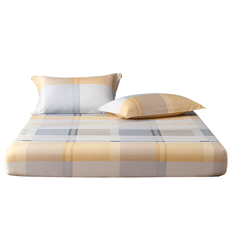 Shuixingjiafang Cotton Bed Sheet, 100% Pure Cotton, Single Piece, Class A, Bed Cover, Mattress Protector, Bedding, Mattress Cover, 180x200