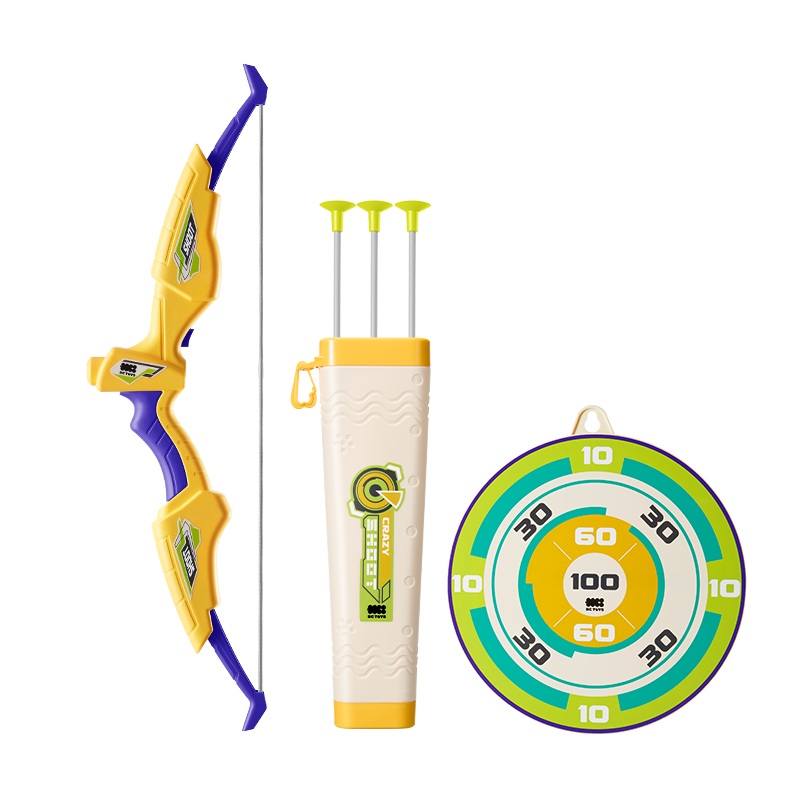 Babycare & BCT Kids Bow and Arrow Toy Set Beginner Shooting Archery Suction Cup Crossbow Target Outdoor Parent-Child Sports for Boys