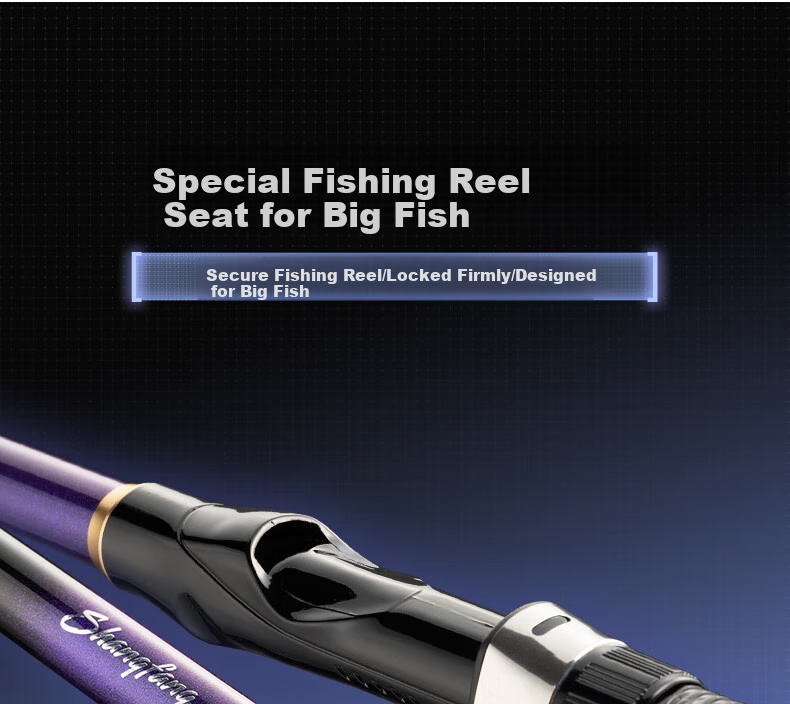 Weilianmeng 4.5-Meter No. 4 Shangfang Rock Fishing Rod, Large Guide Rings, Sliding Float Rod, Ultra-Light And Ultra-Hard, Suitable for Both Hand And Sea Fishing, Rock Fishing Rod, Fishing Pole, Casting Rod 6
