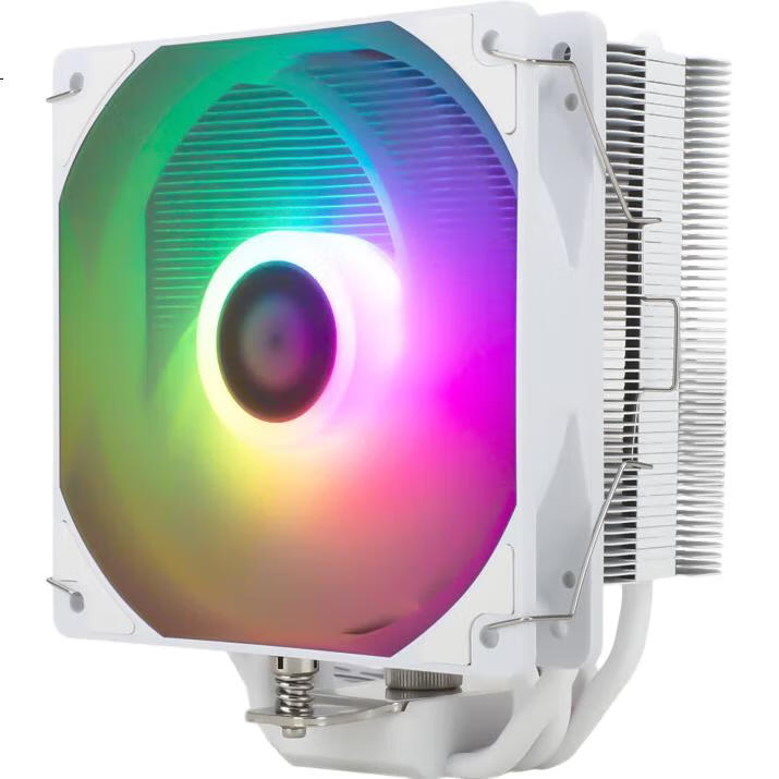 Воздушный кулер Thermalright Assassin King 120 SE WHITE ARGB, 5 тепловых трубок AGHP, AK120 SE WHITE ARGB