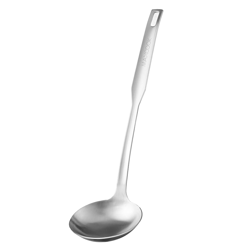 MAXCOOK Soup Ladle, 304 Stainless Steel Large Soup Spoon, Thickened Spoon with Long Handle, Cooking Spoon, Porridge Spoon MCCU9989