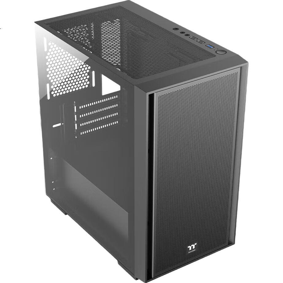 Корпус Thermaltake Challenger F4 с блоком питания 400 Вт, черный, mATX/Mini-ITX