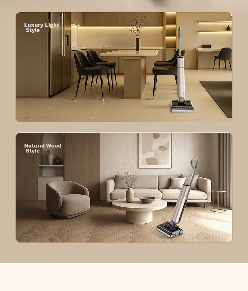 Midea S60Ultra Odorless Floor Scrubber [AI All-Direction Assistance, Smart Liquid Dispensing, Light Dust Detection] Integrated Automatic Cleaning for Mopping And Vacuuming, Top-Of Machine 25