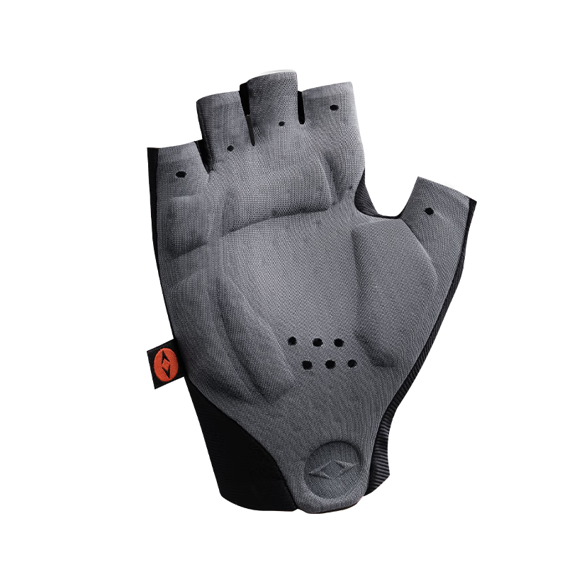 EVR Double Arrow Cycling Gloves MITI Fabric Half Finger Summer Shock Absorption Short Finger Gray M